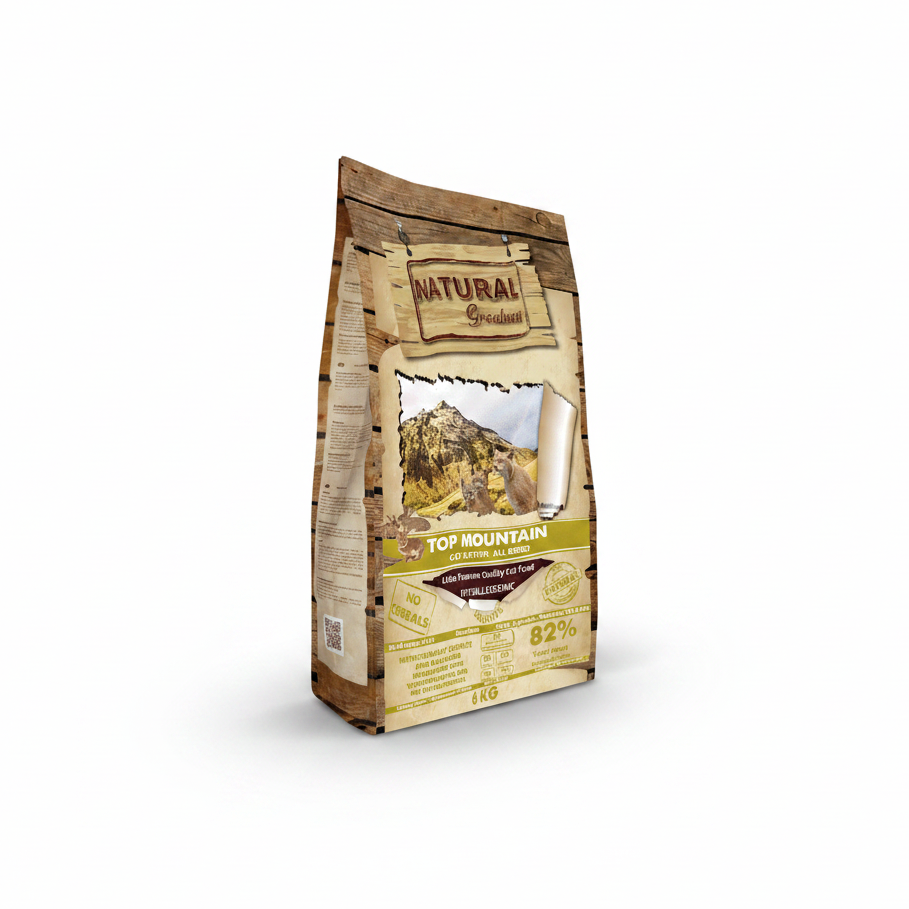 NATURAL GREATNESS "Top Mountain Recipe" / Ultra Premium - Erwachsene / Kätzchen - Alle Rassen