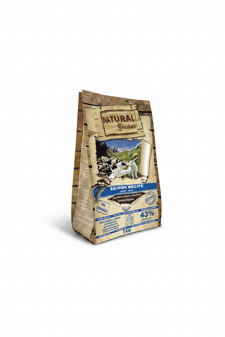 NATURAL GREATNESS Lachs Rezeptur- Sensitive / Ultra Premium - Erwachsene - kleine Rassen